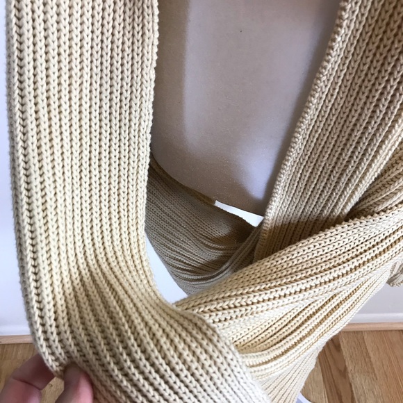 RARE Stella McCartney Oversized Buckle Knit Draped Cardigan Sweater - Picture 7 of 8